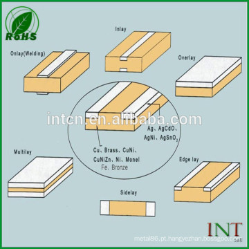 melhor preço com melhor qualidade materiais elétricos prata onlaid cobre faixa de